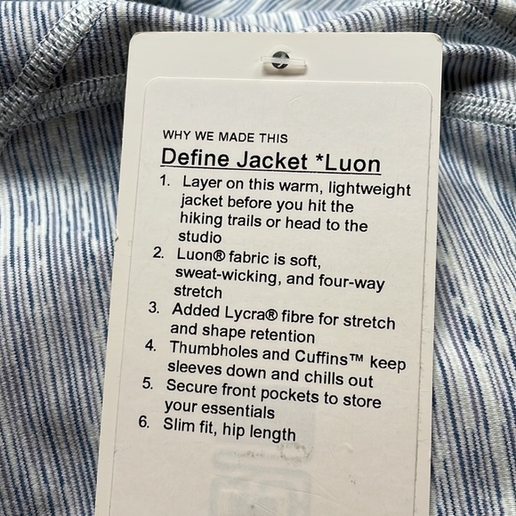 ***NEW Define Jacket *Luon - Picture 5 of 6